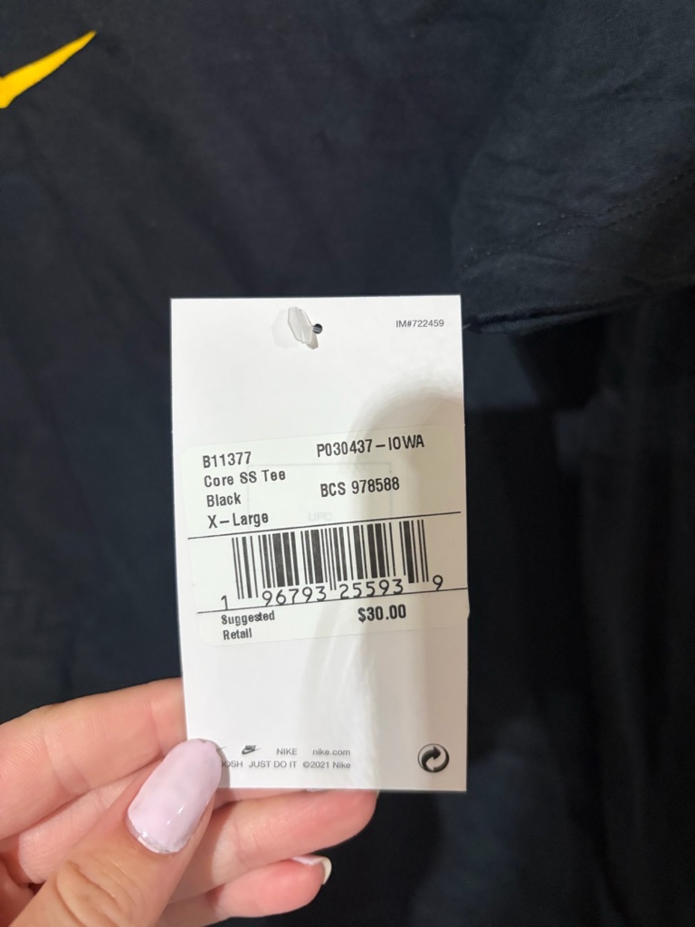 Nike Caitlin Clark T-shirt - Picture 2 of 3